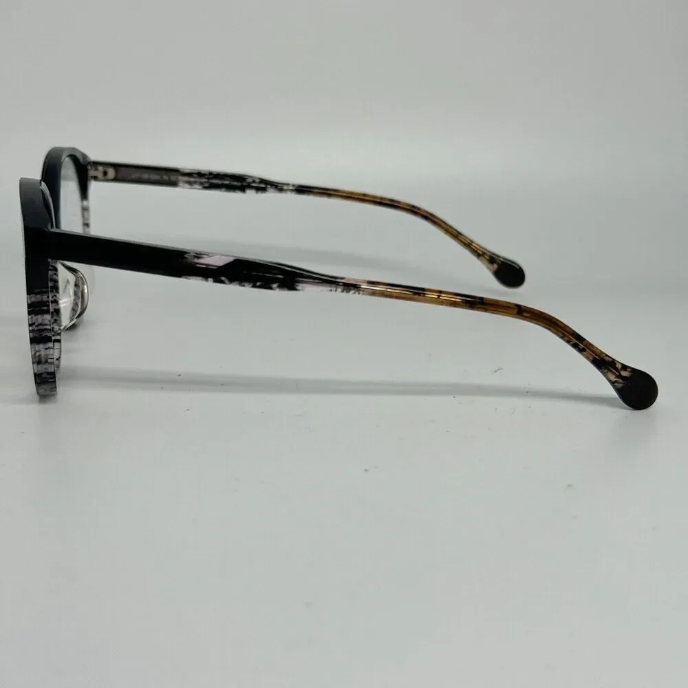 Jins Eyeglasses Frames Mens black‎ Multicolor LCF-18S-022A 94 53-19-144 H13841